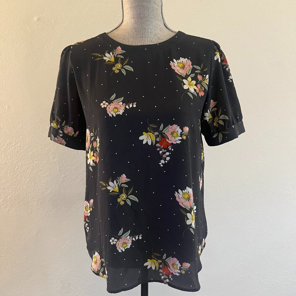 LOFT Floral Blouse